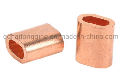 Wire Rope Accessory for Oval Copper Sleeve