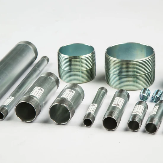 Galvanized Electrical Pipe Nipples Conduit Fittings Rigid UL6 Tube Accessory