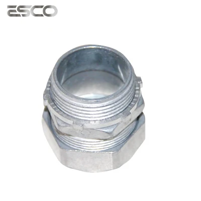 High Quality UL Listed Zinc Die Cast Steel Conduit Pipe Fitting EMT