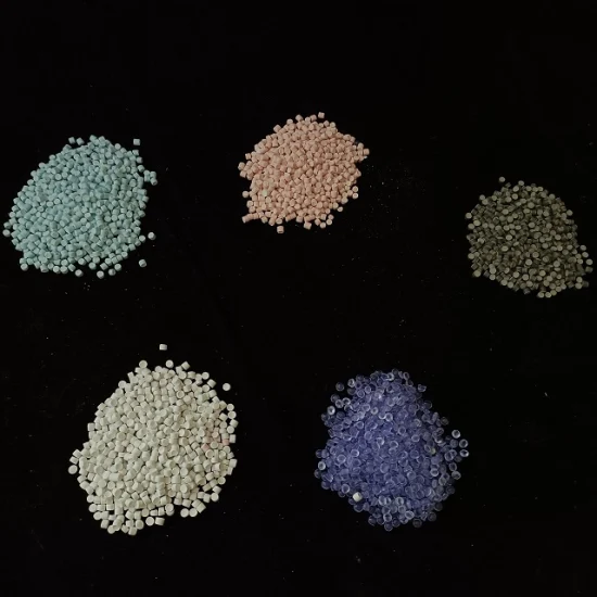 Rigid PVC Granules Compound Raw Material Can Be Made Into Applied to Various Plastic Tube Fitting